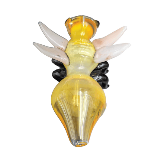 Yellow Bug With Pink Wings Pipe